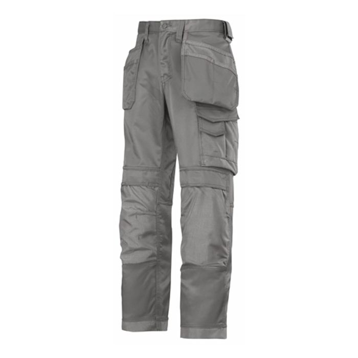 Snickers Trousers 3214 1818 Grey Canvas+ Featuring Cordura - Ray ...