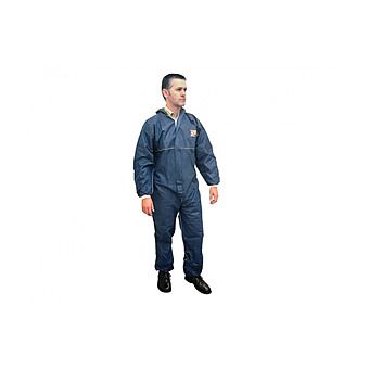 Picture of Scan Disposable Overalls Navy Blue M-XL