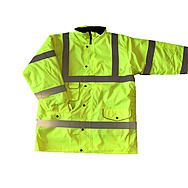 Hi-Vis Motorway Parka Jacket Yellow