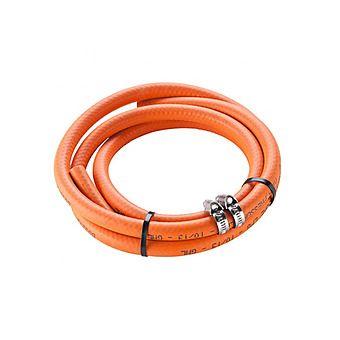 Calor TB1042 Propane Gas Hose 8mm x 3 Metres with Jubilee Clips 