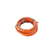 Calor TB1046 Propane Gas Hose 4.8mm x 3 Metres with Clips