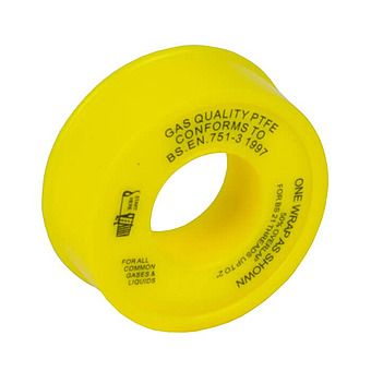 Calor PTFE Gas Threading Tape (Yellow)