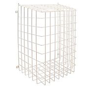 Jegs JSH452 White 12" Letter Cage with Opening