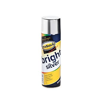 Prosolve Bright Silver Paint 500ml Aerosol