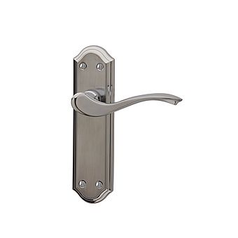 Windsor Polished and Satin Chrome Door Latch Handles