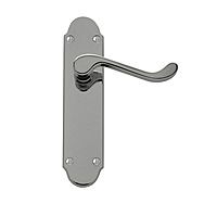 Chelsea Polished Chrome Plated Lever Door Handles