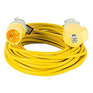 Defender E85111 14m 110V 1.5mm Trailing Extension Lead 16A