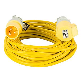 Defender E85111 14m 110V 1.5mm Trailing Extension Lead 16A