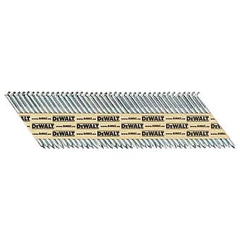 DeWalt DNPT31R90G12Z 33° Galvanized Ring Clipped Shank Nails 3.1 x 90mm 2200pcs