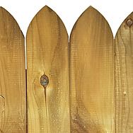 Rounded Spear Top Fence Board 94x20mm 1.8M