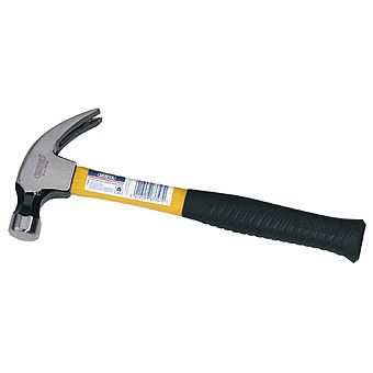 Draper 63347 560G (20 Oz) Fibreglass Shafted Claw Hammer