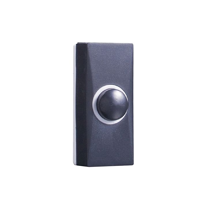 Byron Wired Button Bell Push Black 7900 Ray Grahams DIY Store