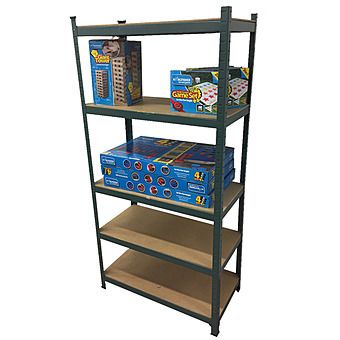 Pro User 5 Tier Shelving Unit With Tool Free Construction SU150