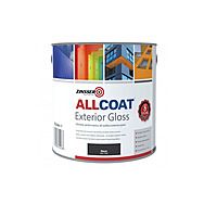 Zinsser AllCoat Exterior Gloss Black Paint 1L