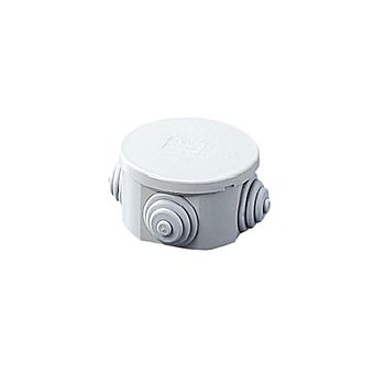 65 x 35mm Circular IP44 Moulded External Junction Box