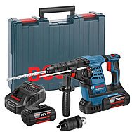 Bosch GBH 36 VF-LI Plus 36V Brushless Cordless SDSPlus Hammer Drill & 2x 6.0Ah Li-Ion Batteries