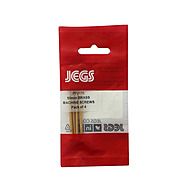 Jegs PPJ176 50mm Brass Machine Screws 4 Pack