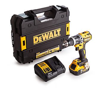 Picture of DeWalt DCD796P1 18V XR Compact Brushless Combi Hammer Drill & 5.0Ah Battery