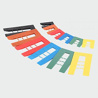 TIMco Assorted Horseshoe Shims Pack of 200 SHIM