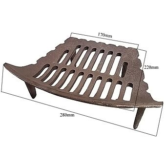 OFCO 12 Inch Round Front Fire Grate