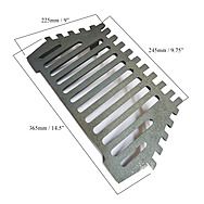 Queenstar 16 Inch Fire Grate 2 Legs Bottom Grate