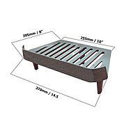 Primrose Fern Grate 16 Inch Fire Grate BG096