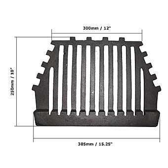 Dunsley Firefly 18 Inch Flat Fire Grate