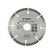 Bosch 115mm x 22.23mm Universal Diamond Blade 2607019474