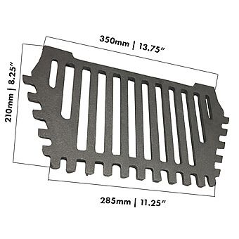Queenstar Flat Grate 18 Inch 
