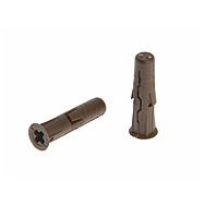 Rawlplug RAW68560 UNO 7mm Brown Wall Plug Qty96