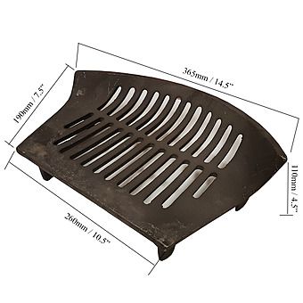 Heavy Weight Fire Stool 16 Inch Fire Grate