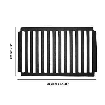 Small Flat Dog Fire Grate 360 x 225mm BG104