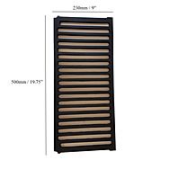 Large Castle Flat Dog Fire Grate 500 x 230mm BG102