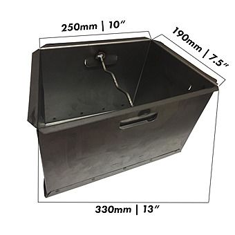 Baxi 18 Inch Ashpan Lift Out Suitable for 18", 20", 22" & 24"