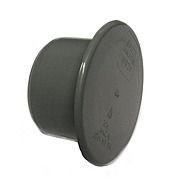 50mm Waste Socket Plug W984 Grey