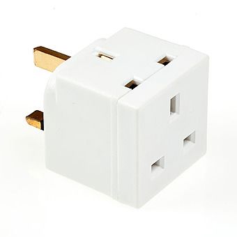 13 Amp 3 Way Adaptor Fused