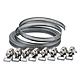 Draper 55591 8mm Wide Hose Clamp/Jubilee Clip Set