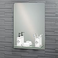 Showerdrape Rochester Rectangular Mirror with Shelf