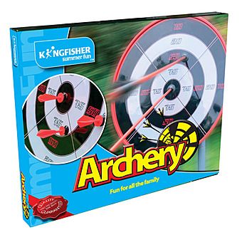 Kingfisher GA017 Archery Set with Target Board Game