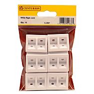 Centurion CJ36P Pack of 10 White Rigid Joints