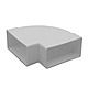 100mm Rectangular Duct Bend 90 Degree Horizontal