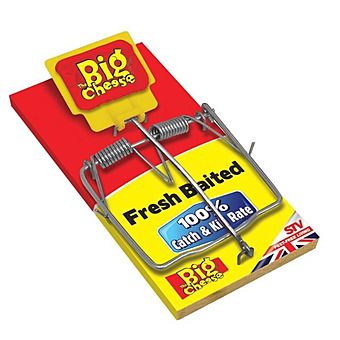 The Big Cheese Fresh Baited Rat Trap STV195