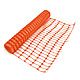 Orange Barrier Fence 50m x 1m