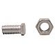 Andersons GA33P Cropped Head Greenhouse Nut &amp; Bolt M6x11mm 10pk