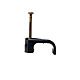 Jegs PPJ165 Shotgun Flat Cable Clips 4mm Black 10 Pack