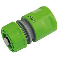 Draper 25902 Hose Connector 1/2" with Water Stop Feature