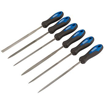 Draper 83982 140mm Soft Grip Needle File Set