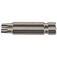 Draper 66489 T25 1/4" Hex TX-Star Insert Bit 50mm Twin Pack