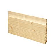 Tongue and Groove Shiplap Weather Board Whitewood 119mm Height