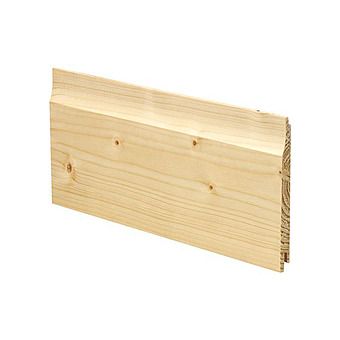 Picture of Tongue and Groove Shiplap Weather Board Whitewood 119mm Height